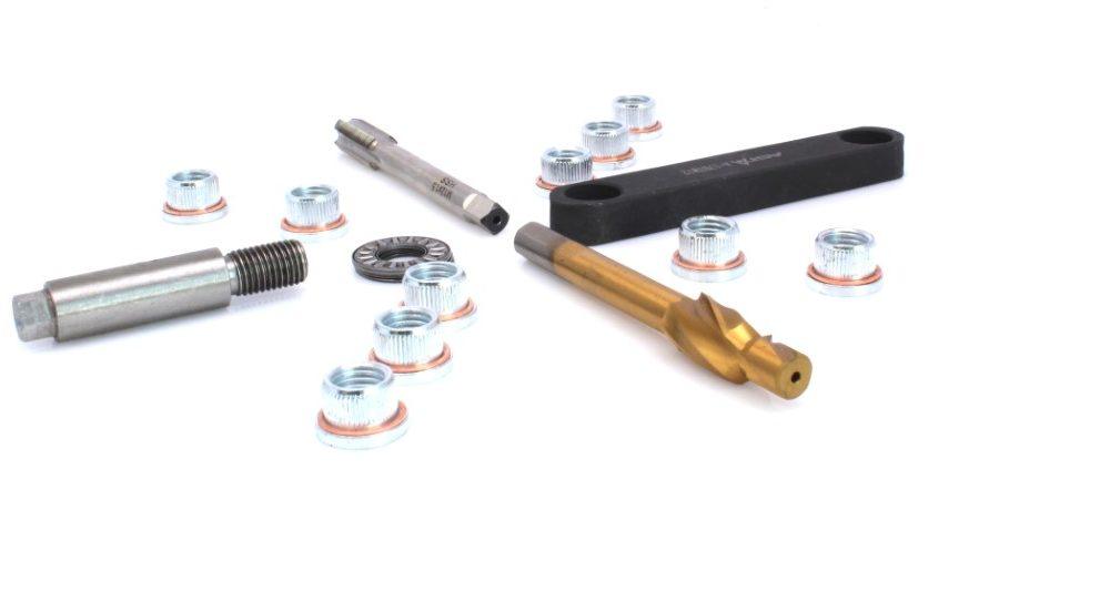 Kit reparatie filet etrier frana,Trusa reparatii filete pentru conducte de frana - Bjc tools