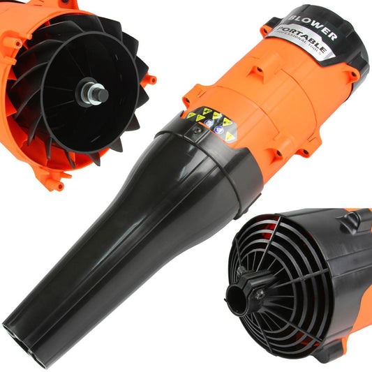 Atasament motocoasă pentru suflat frunze, Suflantă