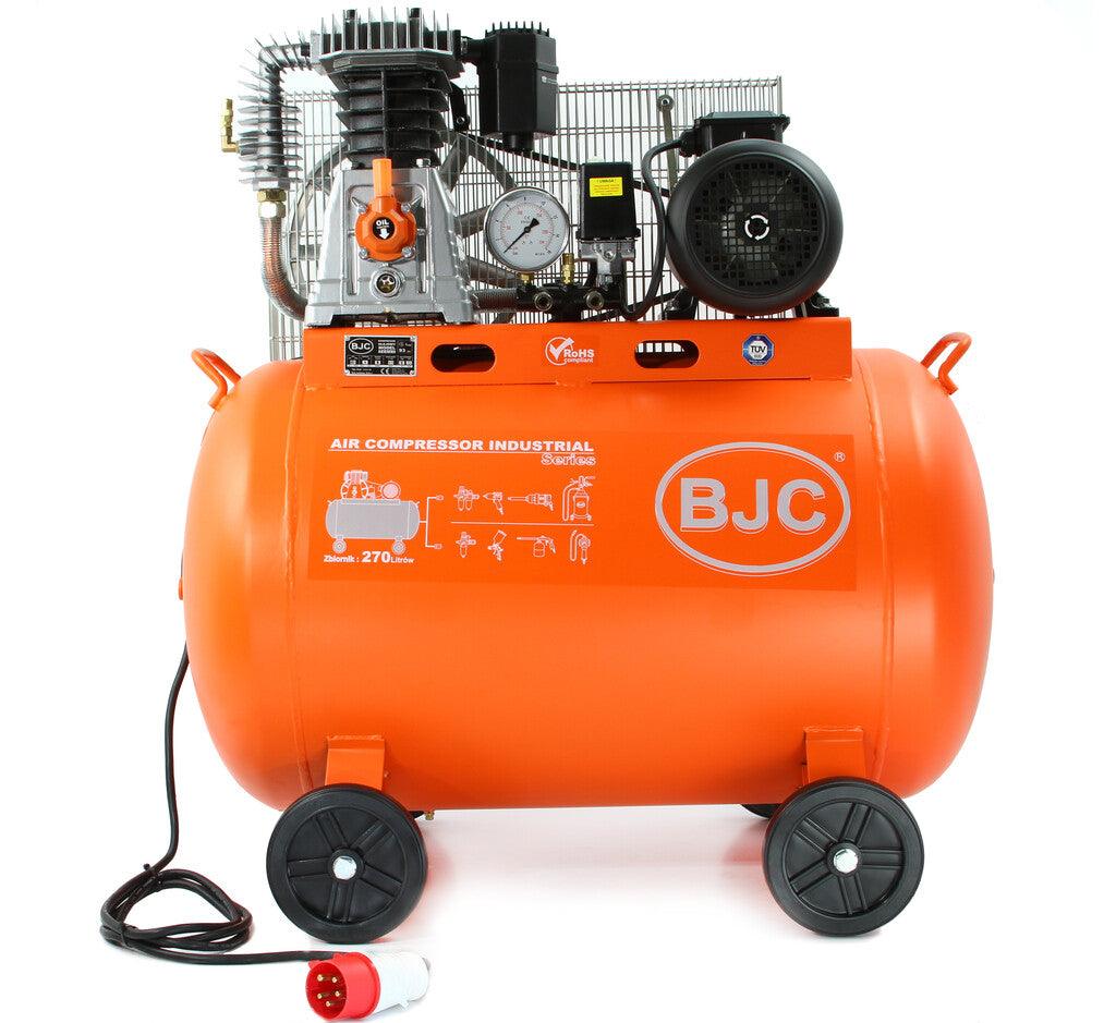 Compresor aer 270L, 10bar, 820L/min, 380V Profesional - Bjc tools