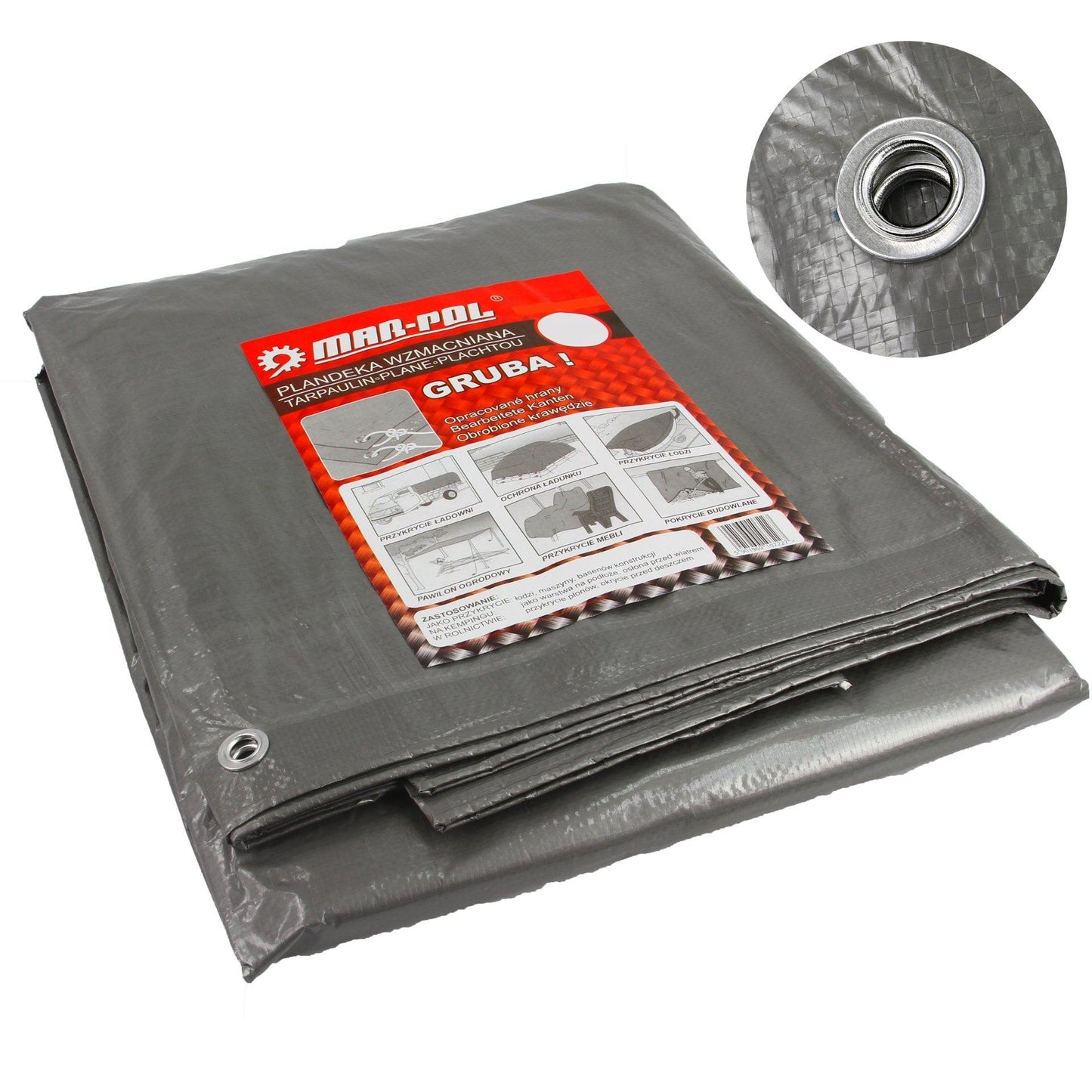 Prelata de protectie 4/6 m, impermeabila - Bjc tools