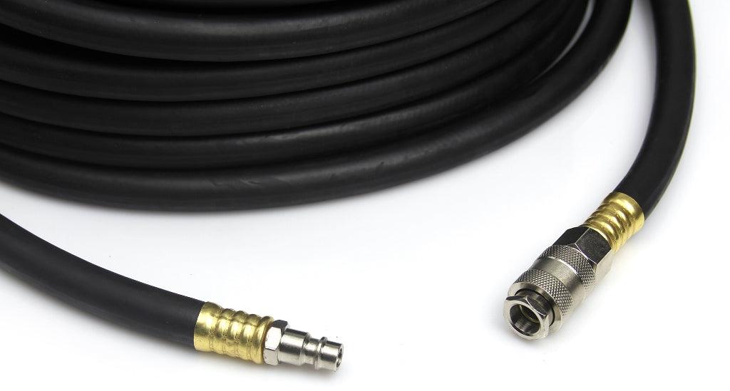 Furtun 20 metri 17x10mm din cauciuc ramforsat pentru aer comprimat - Bjc tools