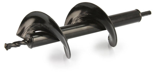 Burghiu spiralat pentru gradina compatibil cu bormasina 10X30 cm