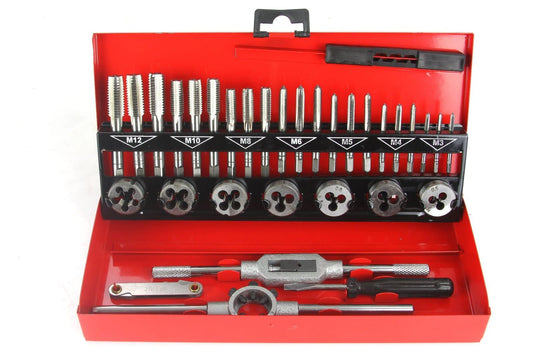 Trusa filiera cu tarozi M3-M12 32 piese