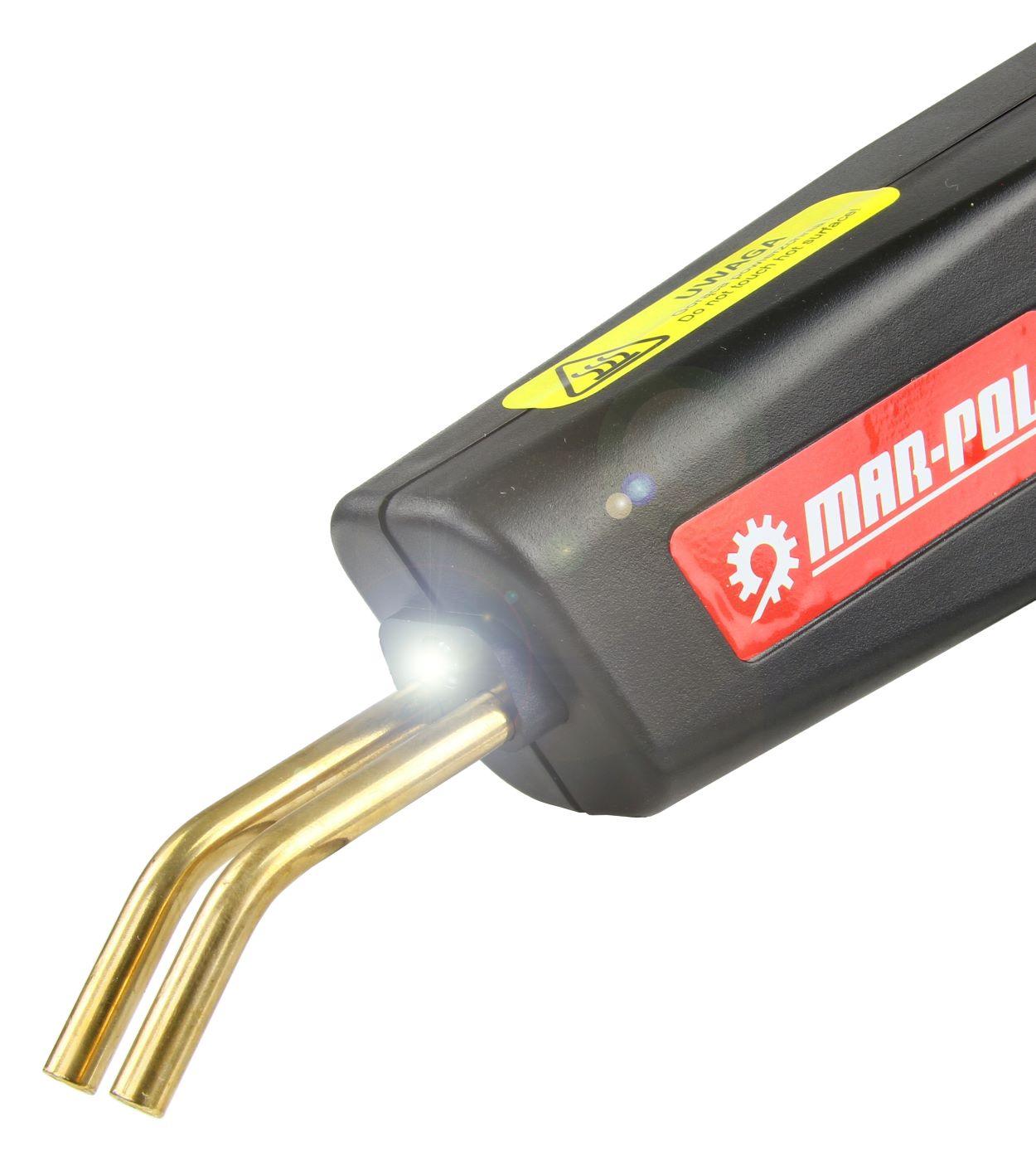 Pistol cu capse pentru lipit elemente plastic,Pistol pentru sudat plastic cu 400 capse,120W - Bjc tools