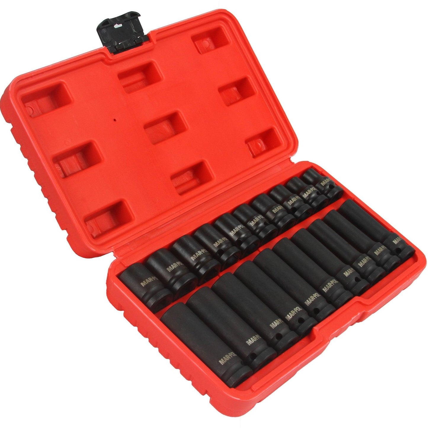 Trusa chei tubulare de impact 1/2 20 piese scurte si lungi - Bjc tools