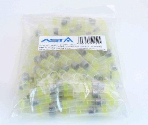 Set tuburi conectori termocontractabili 100 piese - Bjc tools