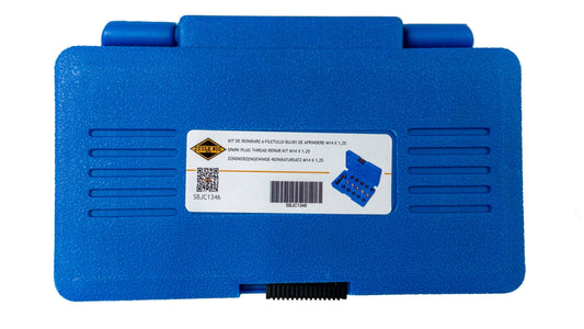 Kit de reparare a filetului bujiei de aprindere M14 X 1,25, trusa reparatie filet bujii