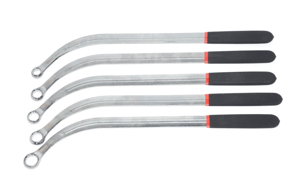 Set chei inelare curbate 12 laturi pentru tensionare role curele distributie - Bjc tools