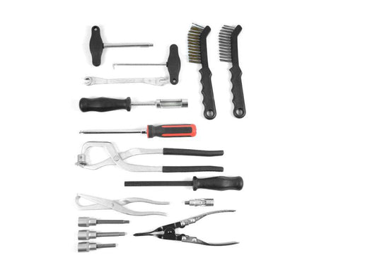 Trusa montare demontare si curatate saboti de frana. Tusa pentru frane cu tambur şi cu discuri