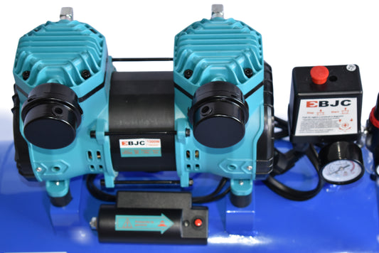 Compresor de aer 50 litri silentios fara ulei 2CP BJC