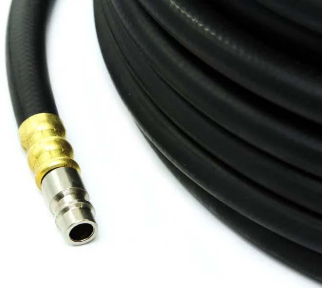 Furtun din cauciuc pentru aer comprimat 10 metri Furtun aer compresor - Bjc tools