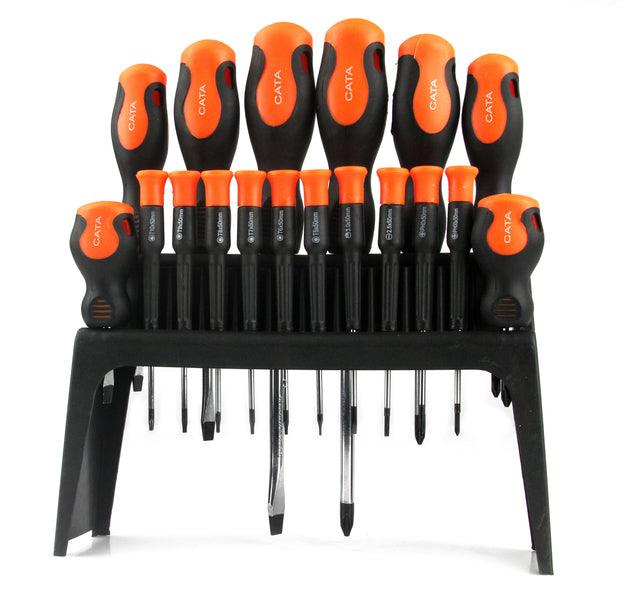 Set 18 șurubelnițe magnetice , drepte stea torx - Bjc tools