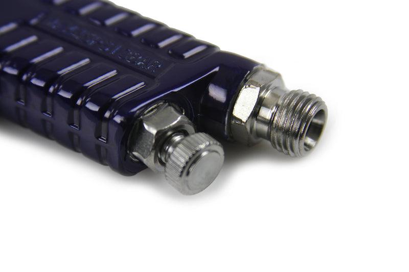 Pistol de vopsit HVLP cu 2 duze 1.4 si 1.7 600ml cu regulator de presiune inclus - Bjc tools