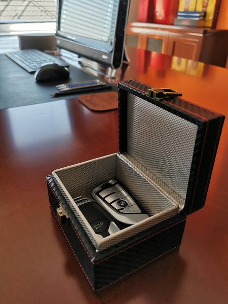 Cutie Faraday protectie antifurt chei auto keyless go, Cutie protectie chei Keyless