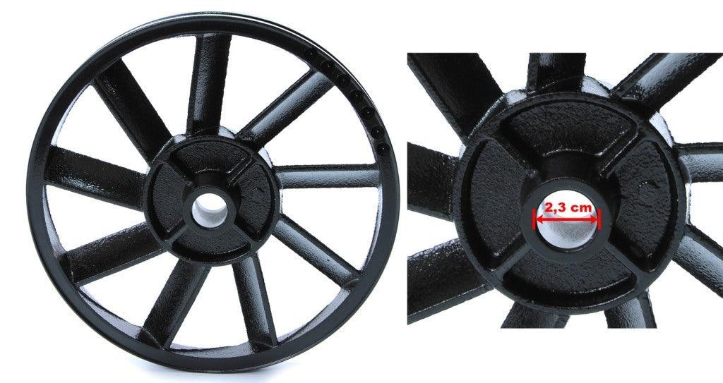 Fulie pompe compresor aer comprimat 25cm - Bjc tools