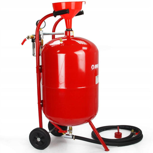 Aparat de sablat 38 litri cu pistol de sablare si duze ceramice PROFI