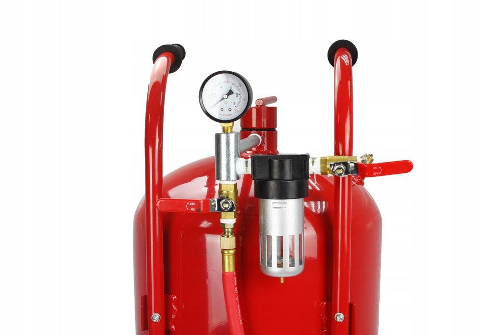 Aparat de sablat 38 litri cu pistol de sablare si duze ceramice PROFI - Bjc tools