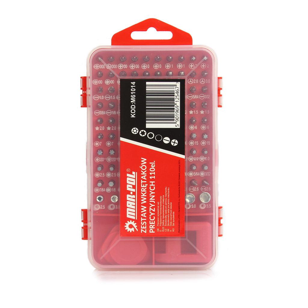 Set surubelnite de precizie 110 piese pentru telefoane laptop - Bjc tools