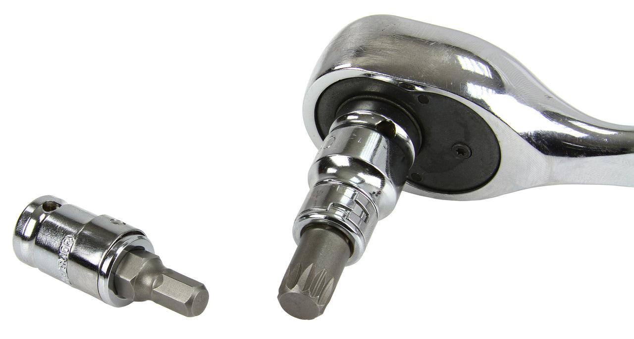 Trusa biti imbus 40 piese hexagon torx si spline - Bjc tools