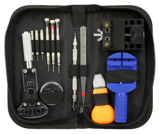 Trusa ceasornicarie, instrumente reparatie ceasuri bijuterii si electronice