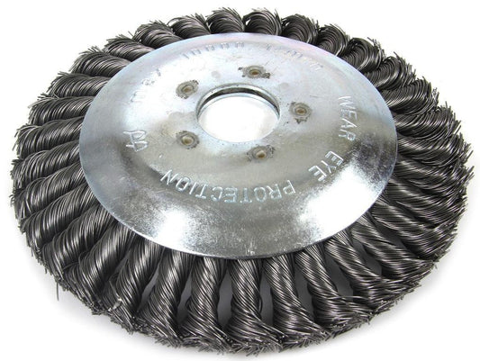 Perie de sarma cu disc pentru motocoasa 200mm, disc cu sarma pentru motocoasa