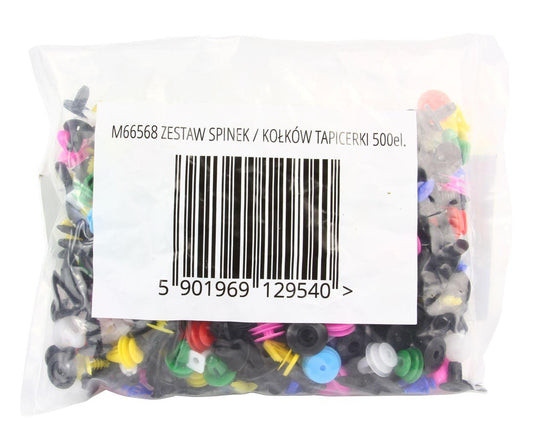 set clipsuri bumbi si cleme plastic tapiterie 500 buc