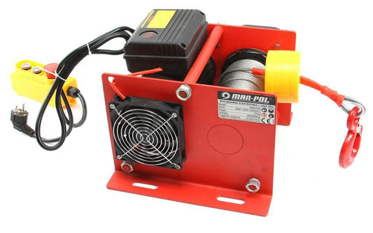 Troliu electric cu sufa 600 kg 30 metri Profesional