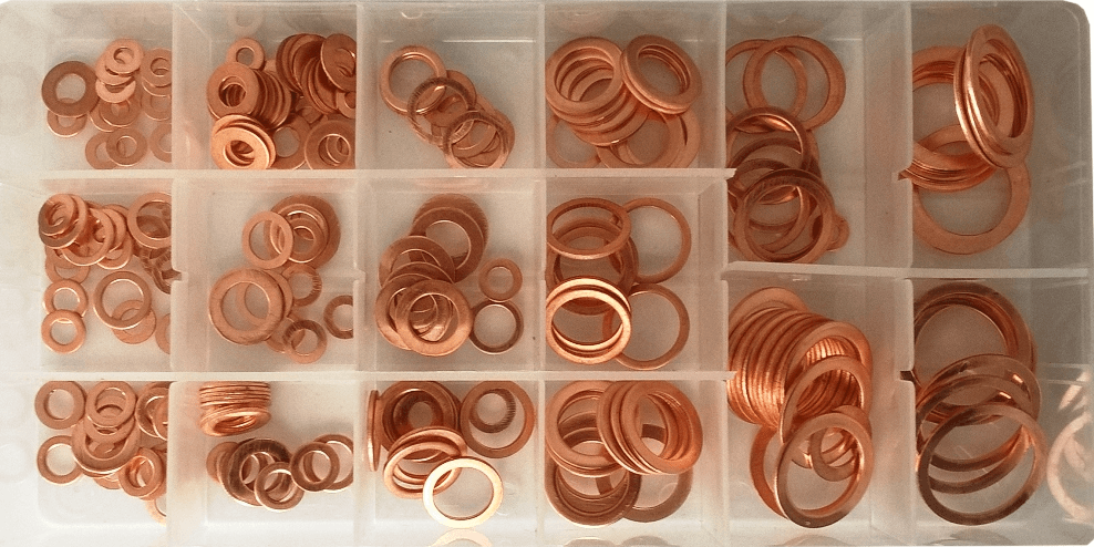 Set de șaibe garnituri – 350 de piese - Bjc tools