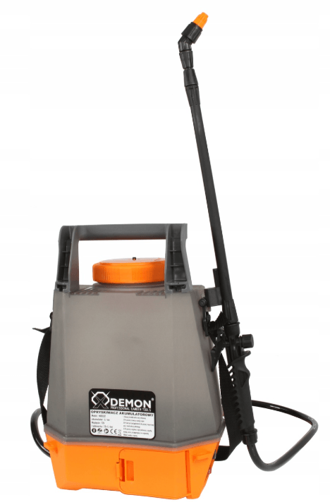 Pulverizator cu acumulator DEMON 5L cu lance compozită, Pompa de stropit