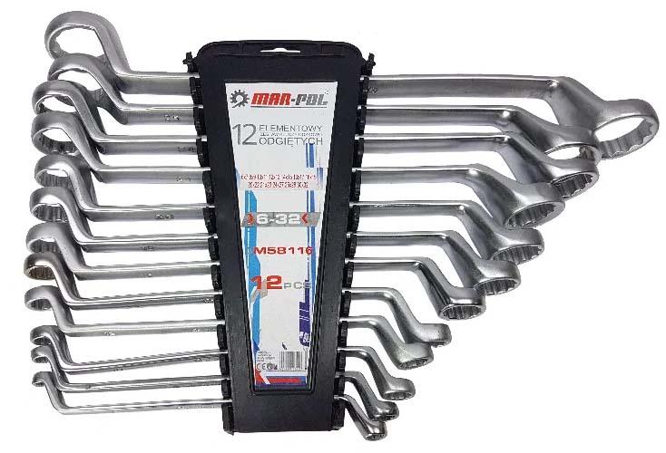 Set chei inelare cu cot 12 piese 6 la 32 mm cotite - Bjc tools