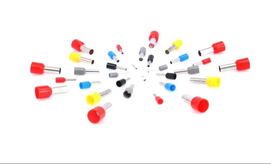 Set papuci conectori electrici 1200 piese Profi cupru nichelat