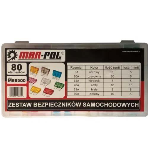 Set sigurante auto 80 piese