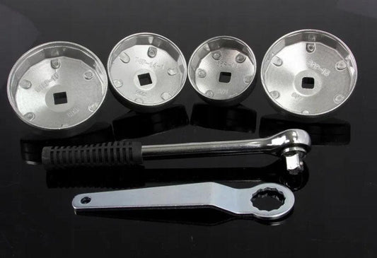 Trusa profesionala chei filtru ulei auto 23 piese aluminiu
