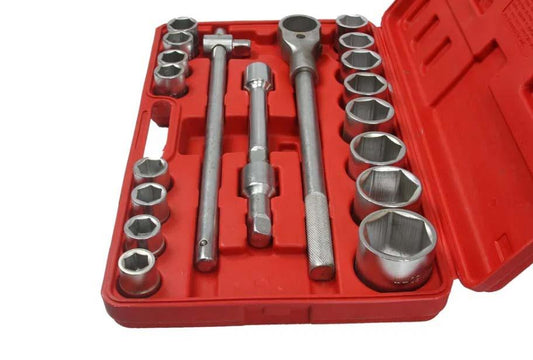 Trusa scule camioane 21 piese 3/4 Chrome Vanadium 6 laturi