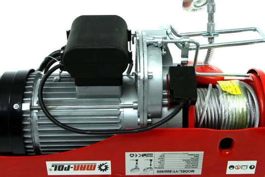 Vinci Troliu electric 500 / 1000 Kg macara cu sufa palan electric