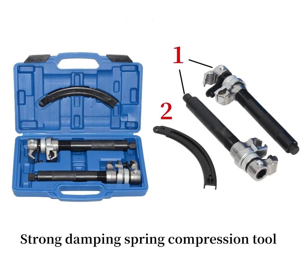 Trusa presa arcuri suspensie auto - Bjc tools