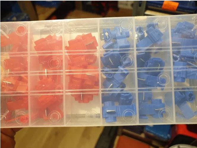 Set conectori electrici rapizi 50 piese - Bjc tools