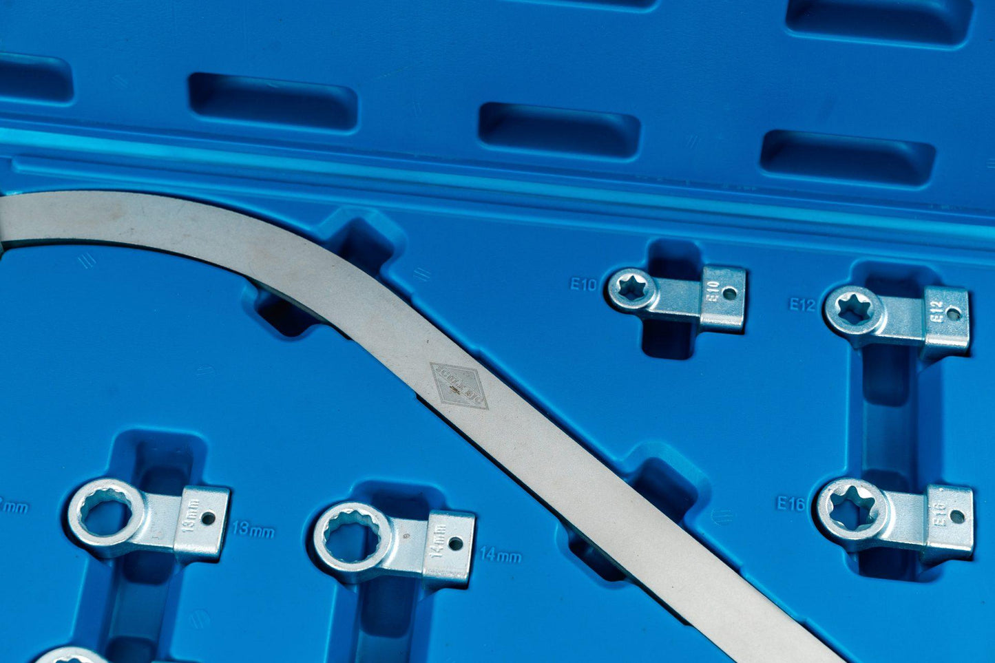 Set chei capete interschimbabile 14 piese, Set chei pentru montat curele de distributie,chei tensionare curele - Bjc tools