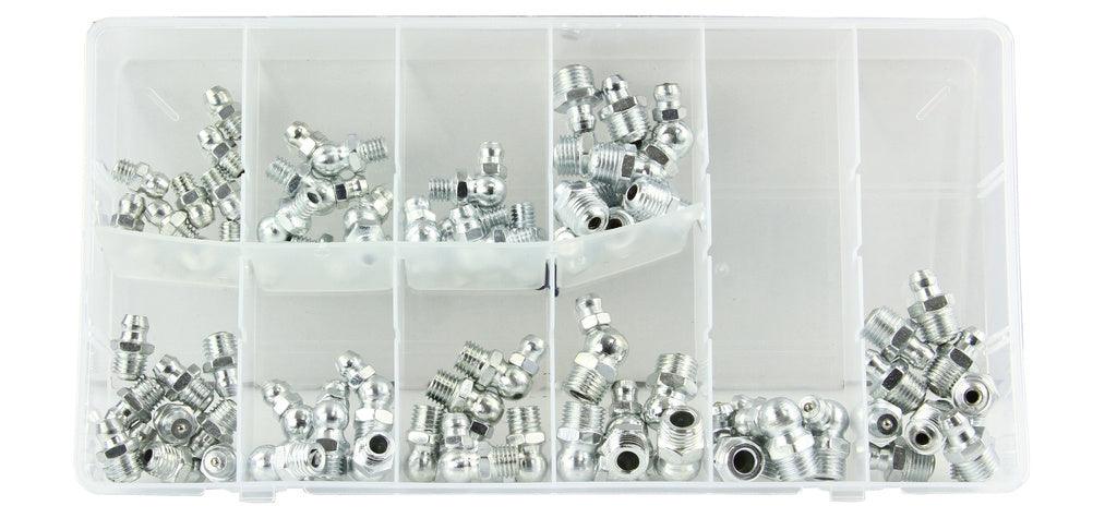 Set capete gresor decalimetru nipluri de ungere metrice, 70 buc - Bjc tools