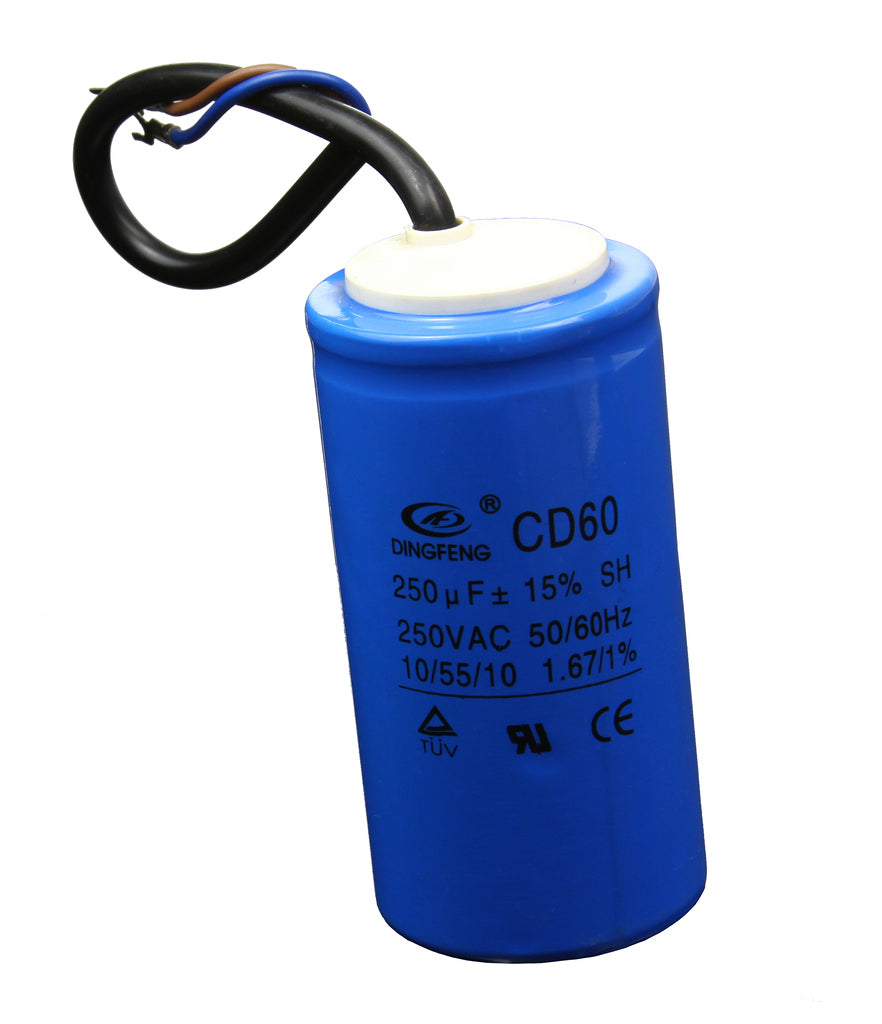 Condensator 250 µF (JN-30 V) pentru compresoare de aer