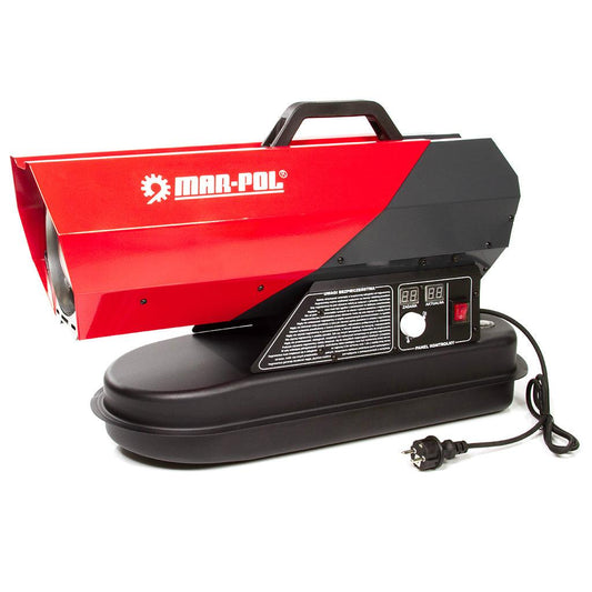 Tun caldura pe motorina 30 kw 12 L cu termostat, 550 m3/h