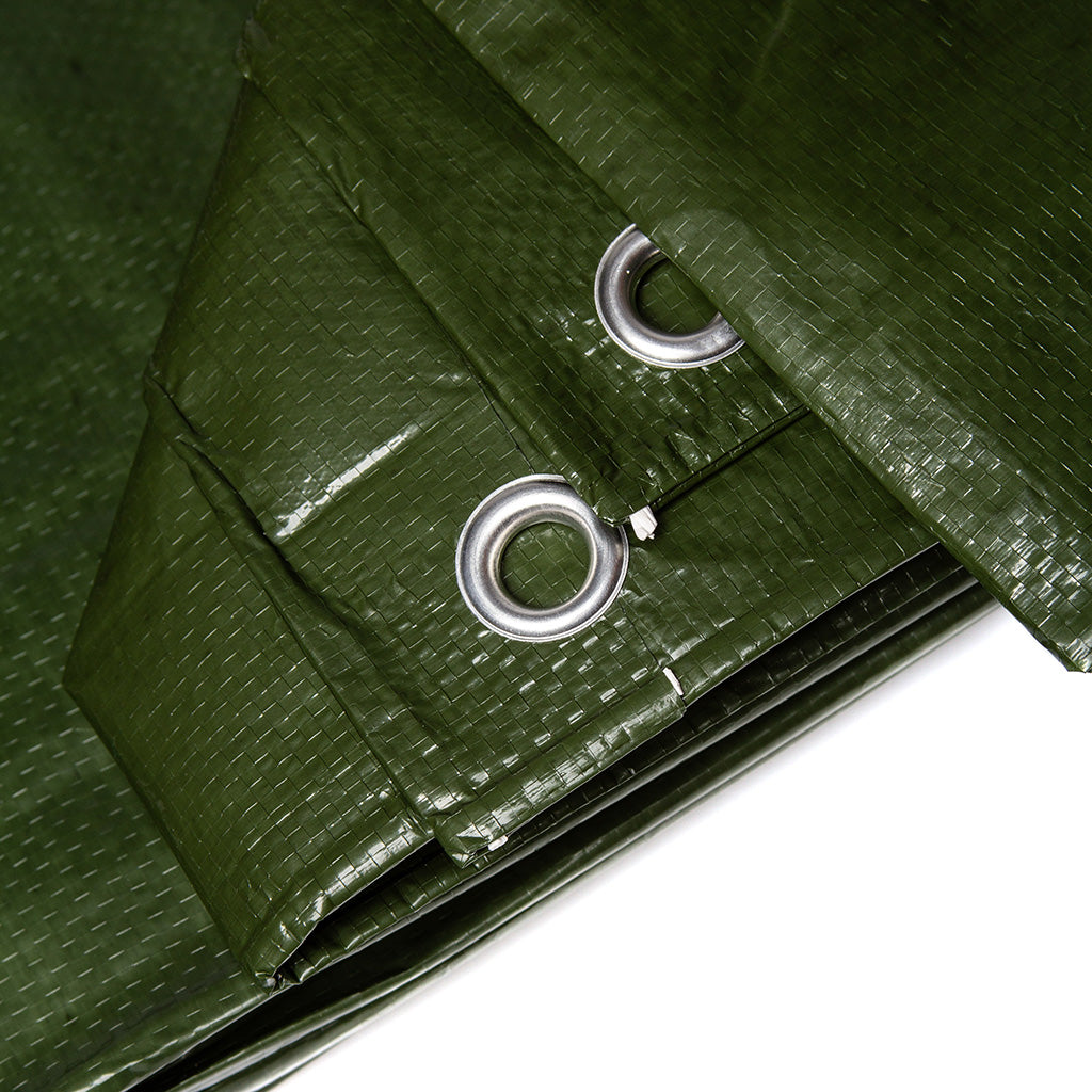 Prelată verde groasă 8x10m 120 g/m²