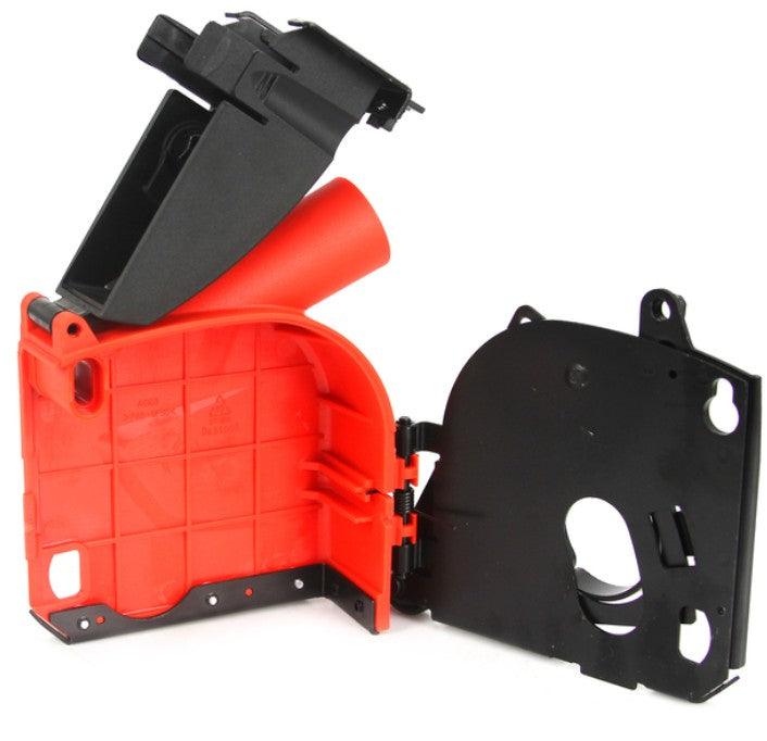 Apărătoare antipraf cu racord de aspirare pentru polizoare unghiulare de 115 mm și 125 mm - Bjc tools