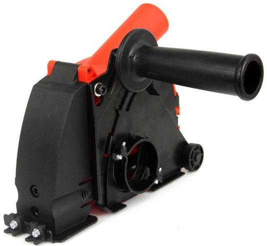 Apărătoare antipraf cu racord de aspirare pentru polizoare unghiulare de 115 mm și 125 mm