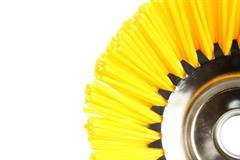 Perie rotunda de nailon 200 mm pentru curatarea suprafetelor - Bjc tools