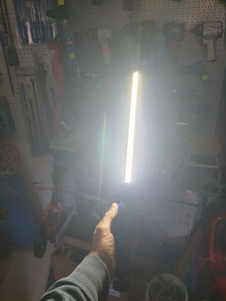 Lanterna cu acumulator Led Cob si UV, 620 lumeni. Profesional - Bjc tools