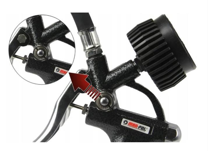 Pistol cu manometru pentru umflat roti - Bjc tools