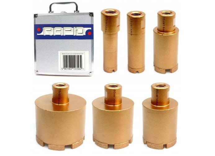 Set Freze Diamantate Profi pt GRANIT 20/25/35/50/60 / 76MM - Bjc tools