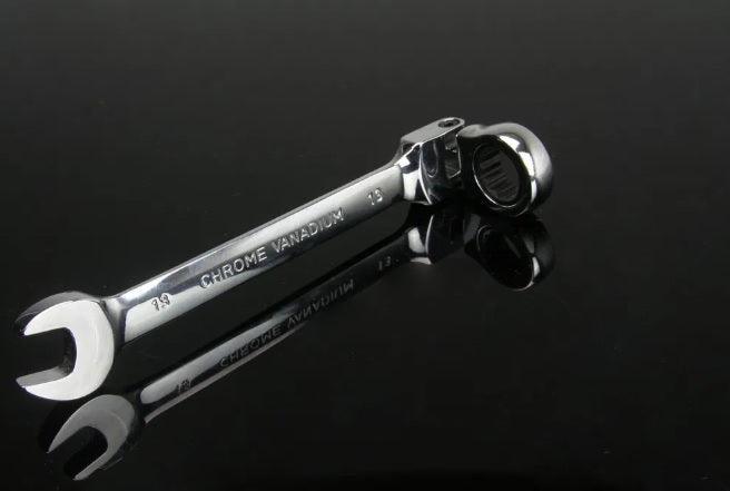 Set chei combinate cu clichet articulate chrome vanadium 8 10 13 mm - Bjc tools