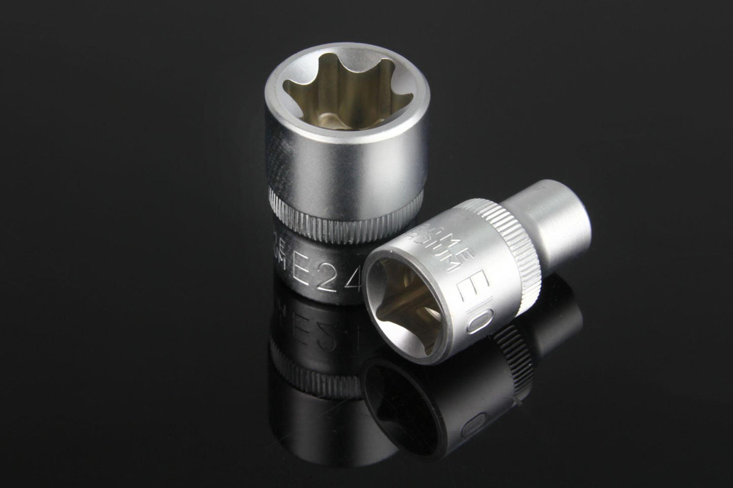 Set chei tubulare Profil E, E10-E24 - 1/2" - 9 piese - Bjc tools